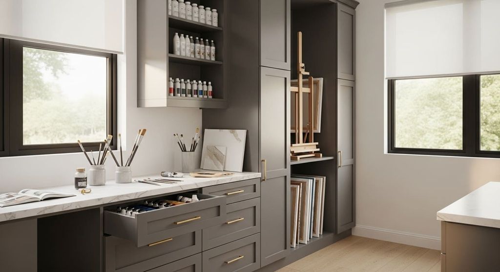 Custom Hobby Room Organization